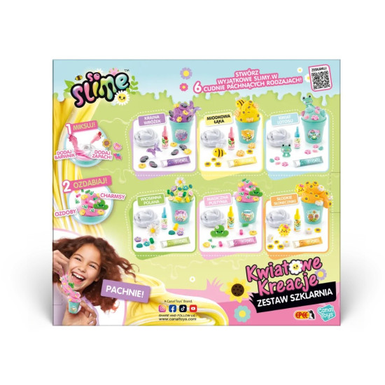 Zestaw kreatywny So Slime Kwiatowe Kreacje Szklarnia 