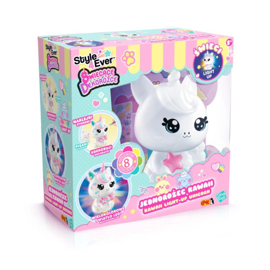 Zestaw keratywny Dekorożce Jednorożec DIY Kawaii Style 