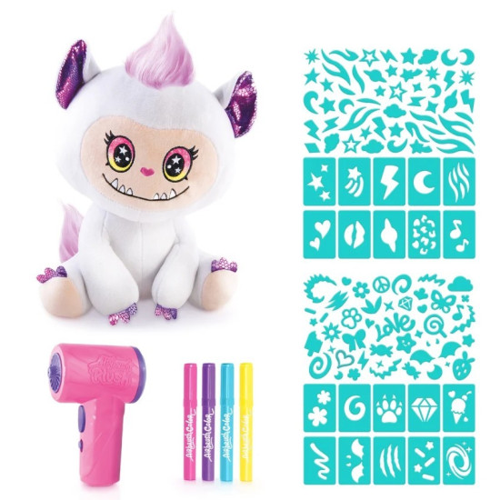 Projekt Plusz - Bubuś Słodki Stworek - Kreatywny zestaw z elektronicznym aerografem