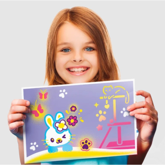 Projekt Art - Plakaty Kawaii - Kreatywny zestaw z elektronicznym aerografem