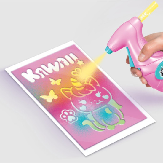 Projekt Art - Plakaty Kawaii - Kreatywny zestaw z elektronicznym aerografem