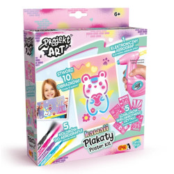 Projekt Art - Plakaty Kawaii - Kreatywny zestaw z elektronicznym aerografem