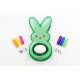 Zestaw kreatywny Jajko Malowanko Królik do malowania jajek zielony