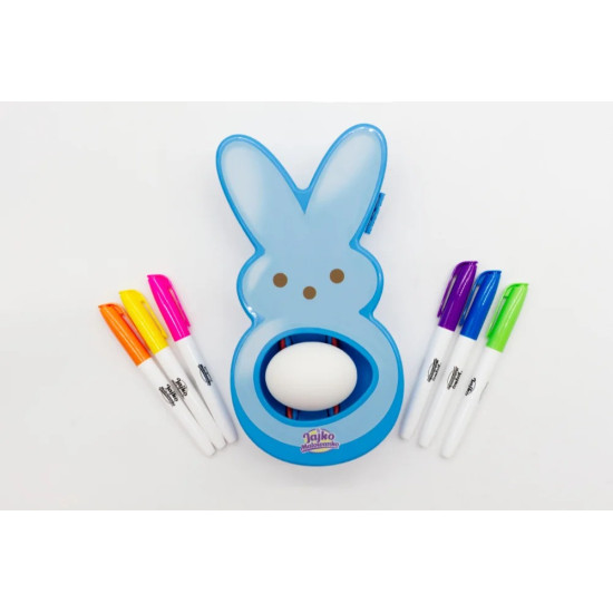 Zestaw kreatywny Jajko Malowanko Królik do malowania jajek niebieskie 