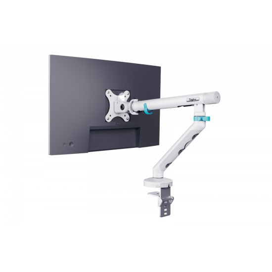 Ramię biurkowe pojedyncze z zaciskiem i sprężyną mechaniczną 1x LCD max. 35