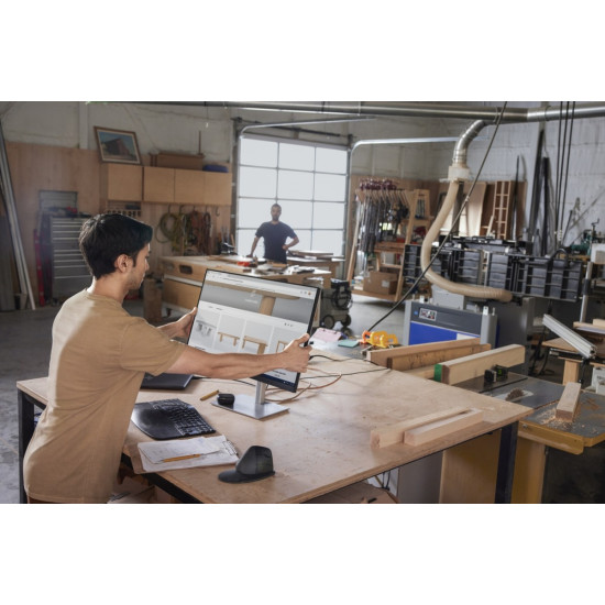 Klawiatura bezprzewodowa 960  Ergonomic czarna - 7E755AA#ABB