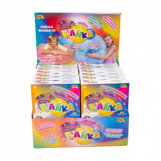 Mega Bańka Najeżona Szał Kolorów DISPLAY 