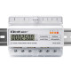 Trójfazowy elektroniczny licznik | miernik zużycia energii na szynę DIN | 400V | 100A | LCD | LED | 7P 