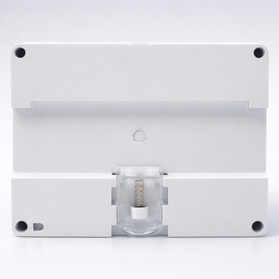 Trójfazowy elektroniczny licznik | miernik zużycia energii na szynę DIN | 400V | 100A | LCD | LED | 7P 