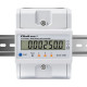 Trójfazowy elektroniczny licznik z resetem | miernik zużycia energii na szynę DIN | 400V | 100A | LCD | LED | 4P 