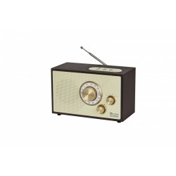 Radio OR SŁOWIK USB/BT ciemny brąz 