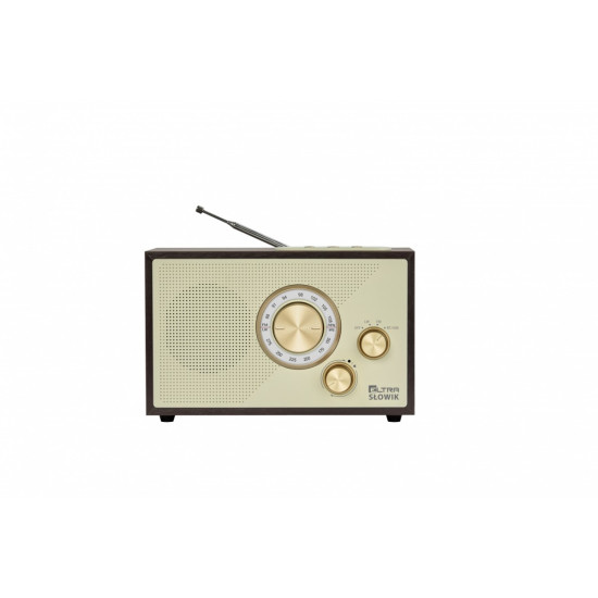 Radio OR SŁOWIK USB/BT ciemny brąz 