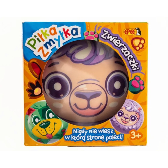 Piłka Zmyłka Zwierzaki Display 12 sztuk