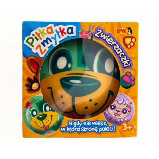 Piłka Zmyłka Zwierzaki Display 12 sztuk