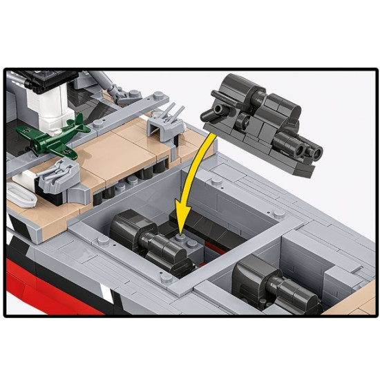 Klocki Battleship Bismarck 3204 klocków