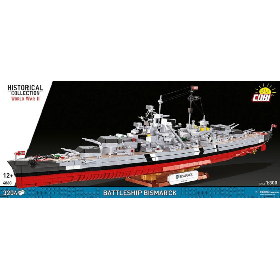 Klocki Battleship Bismarck 3204 klocków