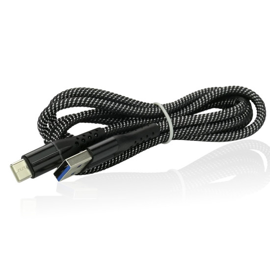 Ładowarka samochodowa CC-25C 2XUSB 12W + kabel USB-C 