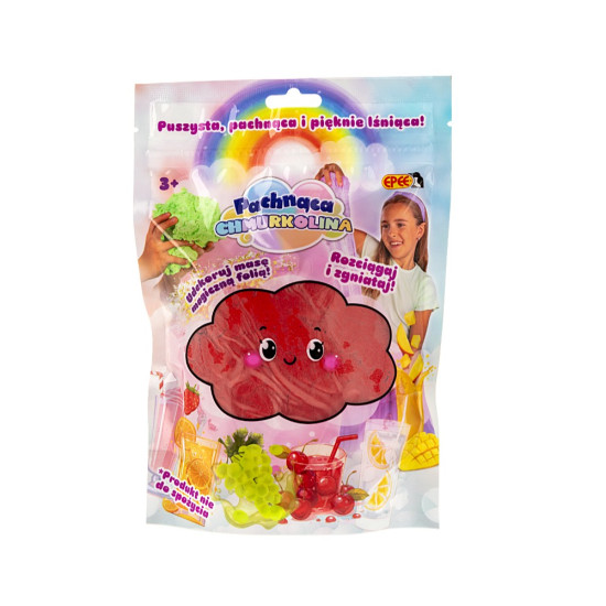 Masa plastyczna Chmurkolina z magiczną folią DISPLAY 12 sztuk