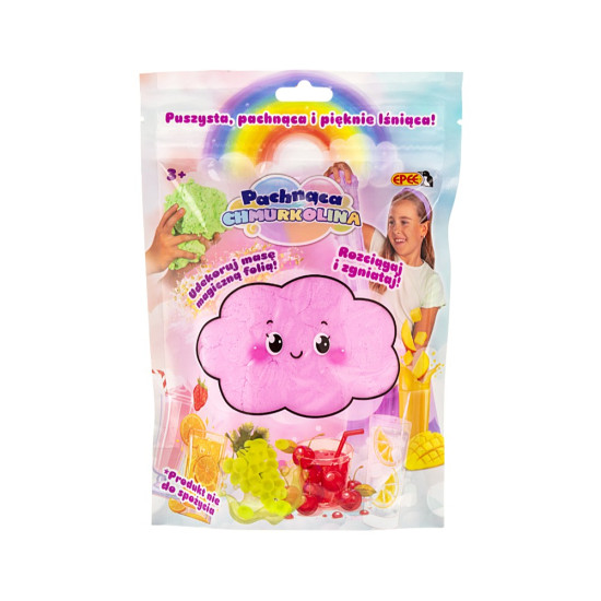 Masa plastyczna Chmurkolina z magiczną folią DISPLAY 12 sztuk