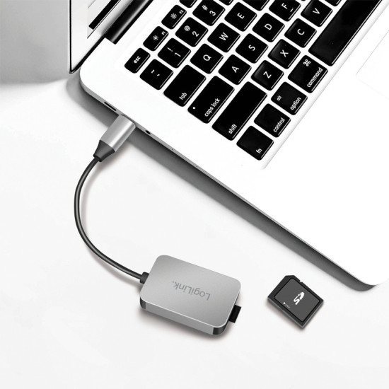 Czytnik kart USB3.2 Gen 1, SD/microSD, USB-C 