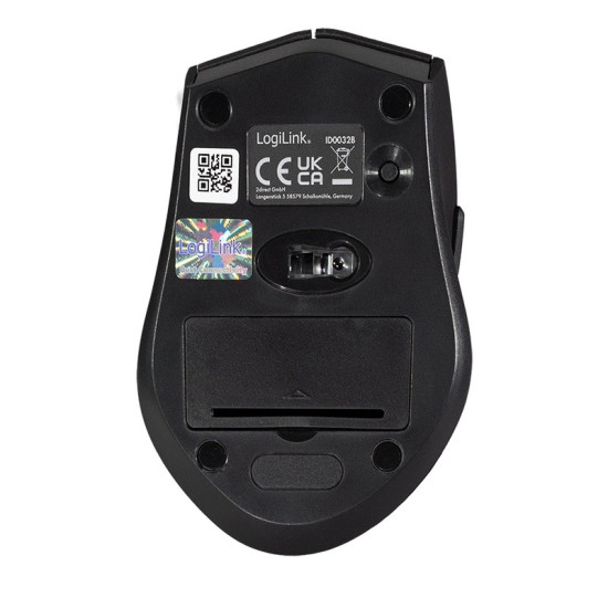 Mysz bezprzewodowa BT 5.0,ergonomiczna, czarna 