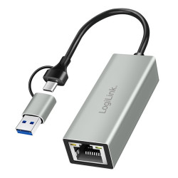 Adapter USB-C do Gigabit Ethernet + USB 
