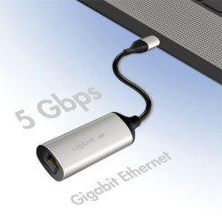 Adapter ethernet USB-C/ M 3.2 Gen1 do RJ45 