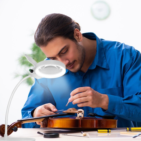 Szkło powiekszające z podstwą, 8i36 dioptrii 