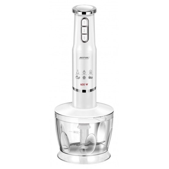 Blender ręczny zestaw MBL-43 biały