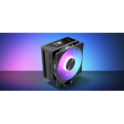 Chłodzenie powietrzne Volcano 0C T102 LCD ARGB 120 czarne