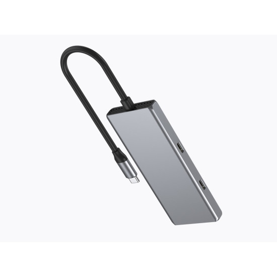 HUB 4-portowy USB 3.2 (Gen 2) typu C z 4 portami A + C 