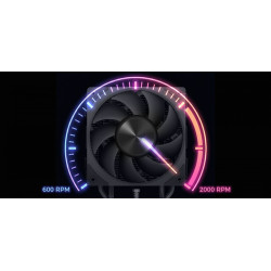 Chłodzenie powietrzne Volcano 0C T700 120 czarne