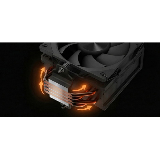 Chłodzenie powietrzne Volcano 0C T700 120 czarne