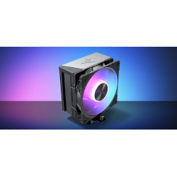 Chłodzenie powietrzne Volcano 0C T701 ARGB 120 czarne