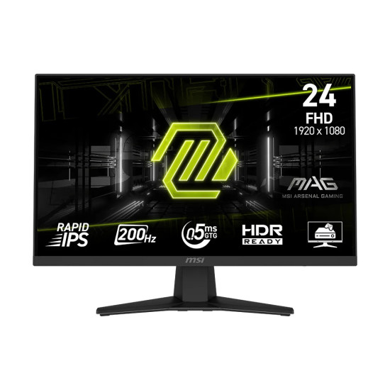 Monitor 23.8 cala MAG 244F LED/FHD/Flat/200Hz/czarny