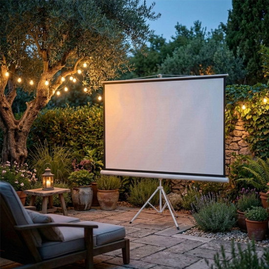 Ekran projekcyjny MC-608 na stojaku 120