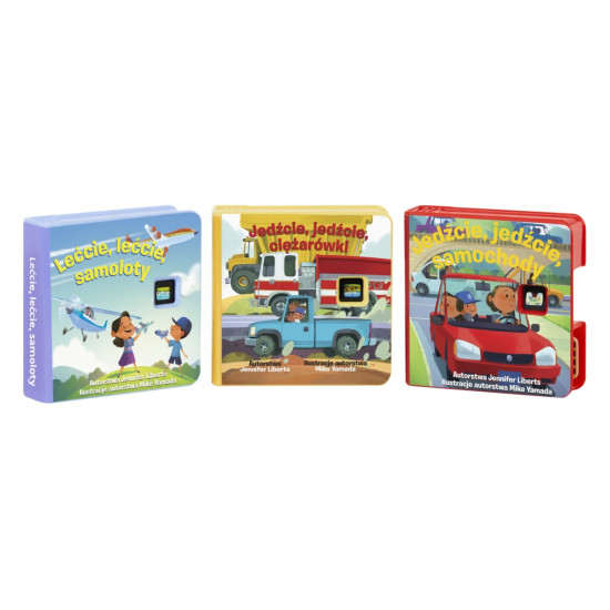 Bajki do projektora Story Dream Machine, Pojazdy PL 