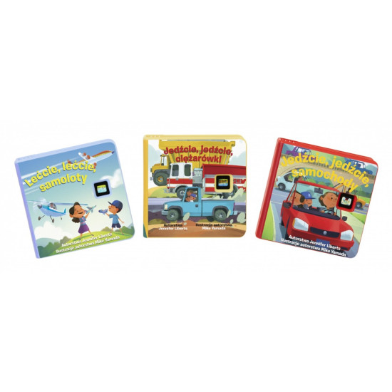 Bajki do projektora Story Dream Machine, Pojazdy PL 