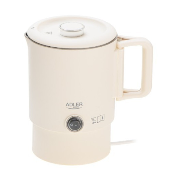 Czajnik turystyczny 0,8 l beżowy AD 1388 