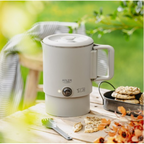 Czajnik turystyczny 0,8 l szary          AD 1388 