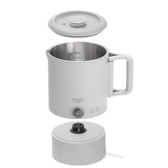 Czajnik turystyczny 0,8 l szary          AD 1388 