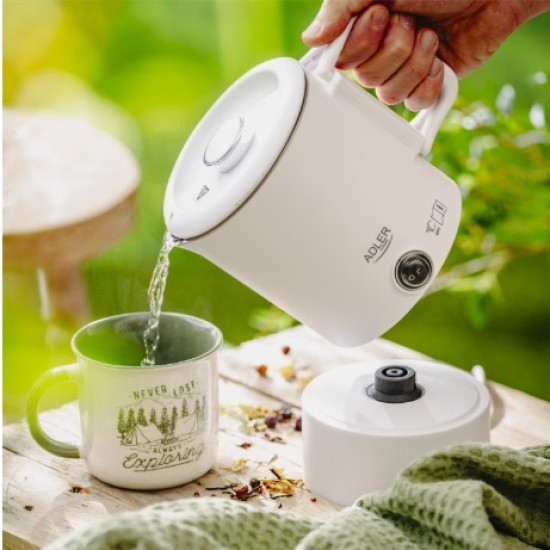 Czajnik turystyczny 0,8 l biały AD 1388 