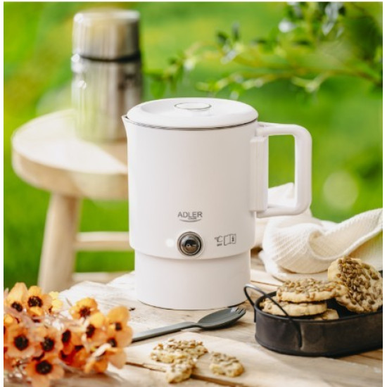 Czajnik turystyczny 0,8 l biały AD 1388 