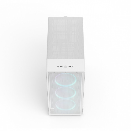 Obudowa Epoch XL White TG RGB Clear tint