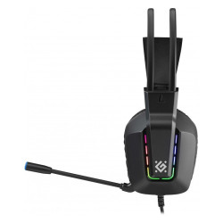 Słuchawki nauszne z mikrofonem GOTHIC czarne