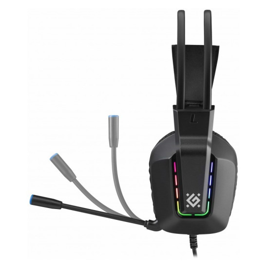 Słuchawki nauszne z mikrofonem GOTHIC czarne