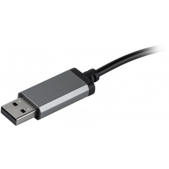 Słuchawki nauszne z mikrofonem GOTHIC czarne