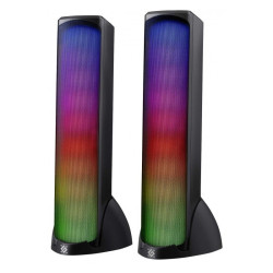 Głośniki komputerowe SKYPULSE 2.0 60W + bluetooth RGB