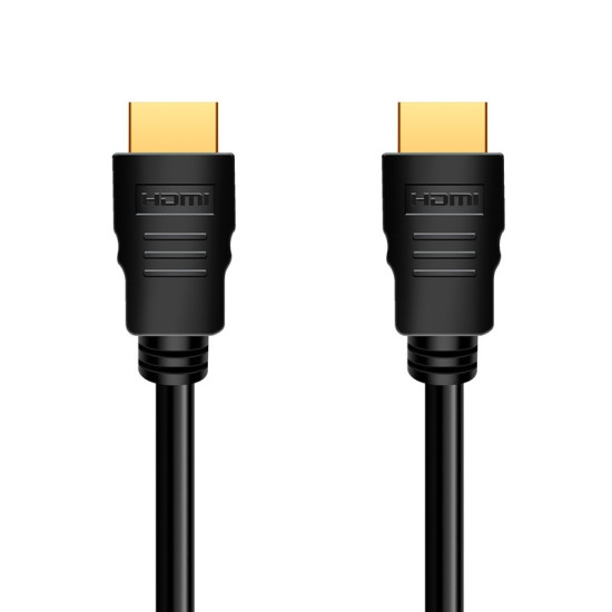 Kabel HDMI 4K/60Hz, CCS , czarny, 1m 