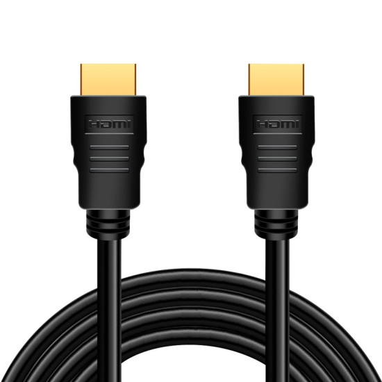 Kabel HDMI 4K/60Hz, CCS , czarny, 1m 